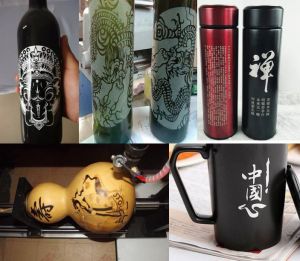 黄山徽州区酒瓶葫芦工艺品激光雕刻机
